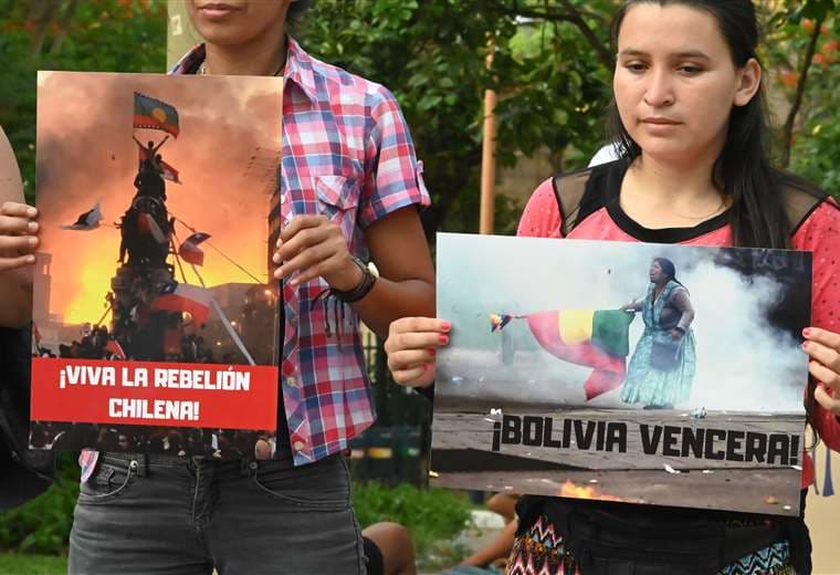 La polarización política en distintos países de América Latina se ha colado a las relaciones sociales. Foto: AFP
