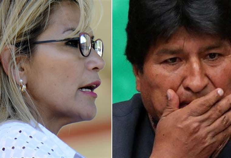 Jeanine Áñez (AFP) y Evo Morales (EFE)
