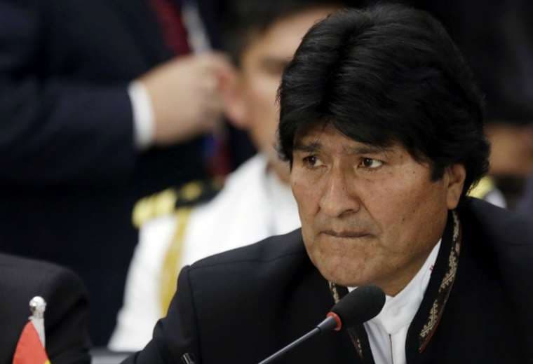 Imagen del expresidente Evo Morales (referencial)