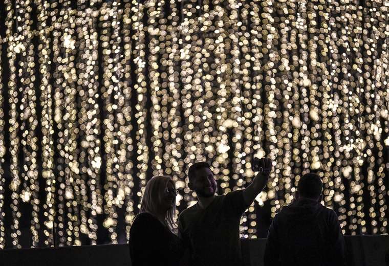 Las fiestas de fin de año se viven en todo el mundo. Foto: AFP