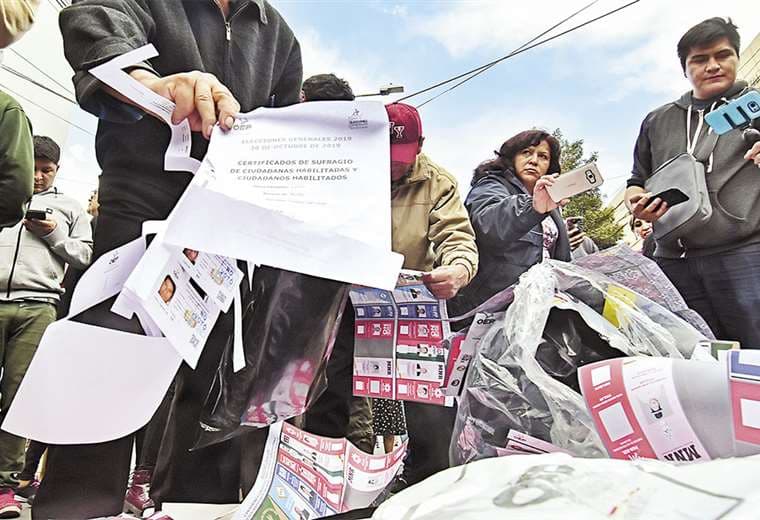Los comicios del 20 de octubre fueron anulados por fraude electoral. Foto: ARCHIVO / APG NOTICIAS