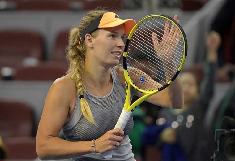Wozniacki colgará oficialmente la raqueta a sus 29 años. Foto. AFP 