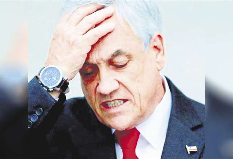Los tres meses de protestas han desacreditado gestión de Piñera. Foto: AFP