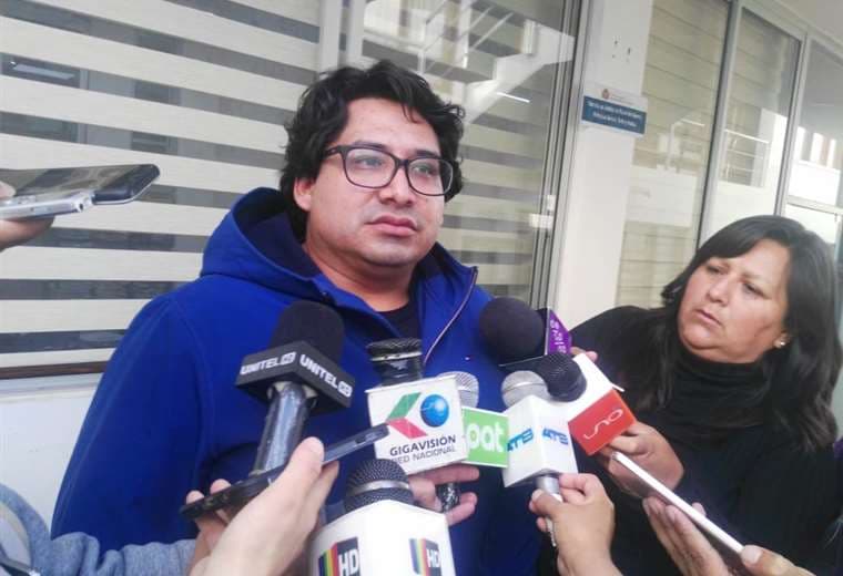 El fiscal Cristian Durán informó al respecto en Sucre. 