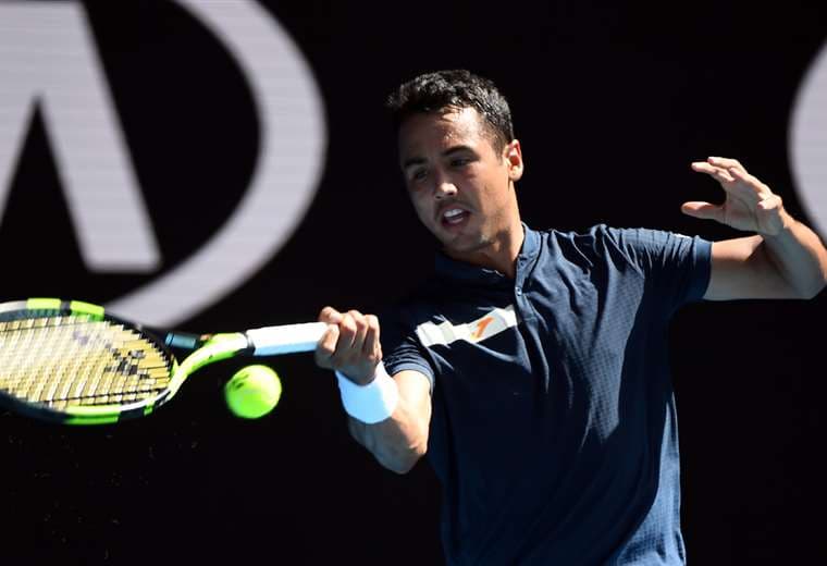 En su último partido el beniano enfrentó a Rafael Nadal. El choque se dio en el Abierto de Australia. Foto. AFP   