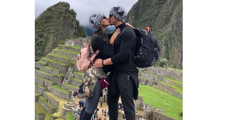 Leo y Daiane en Machu Picchu (Foto: Instagram)