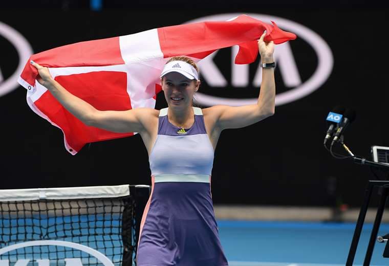 Caroline Wozniacki le dijo adiós al tenis. Foto. AFP 