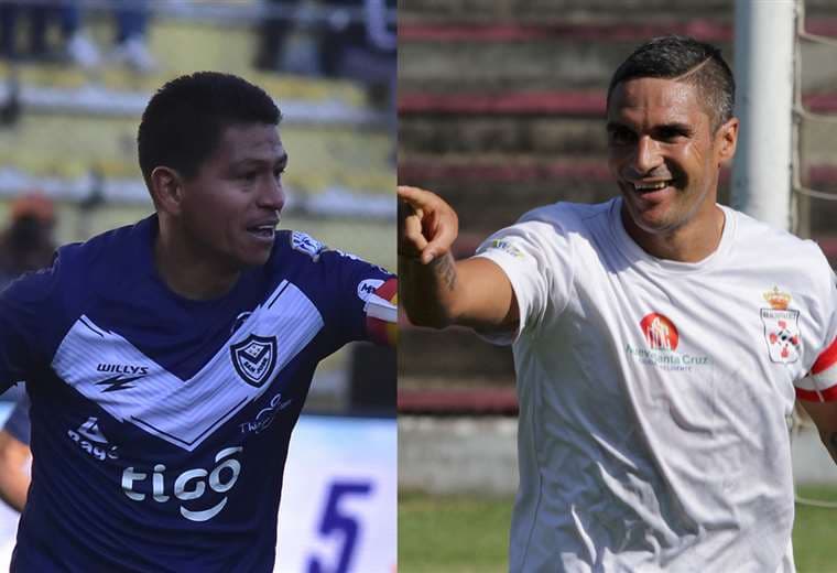 Saucedo y Palavicini, dos goleadores de raza en la División Profesional. Foto. DIEZ 