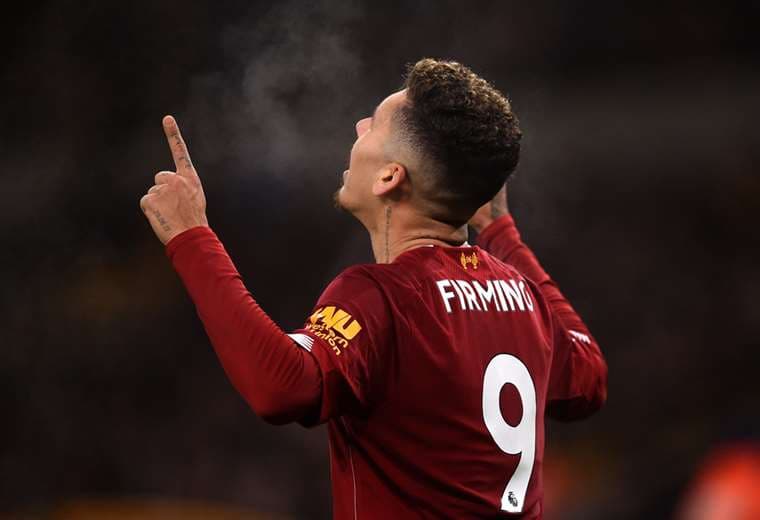 Firmino marcó el gol de la victoria para los Reds. Foto. AFP