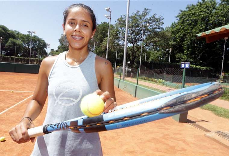 Noelia Zeballos es la número del mundo de la ITF en dobles. Foto: Fuad Landívar