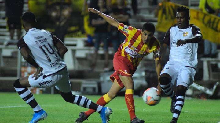 En el partido de ida se impuso el equipo ecuatoriano por 2-0 en Uruguay. Foto. Internet 