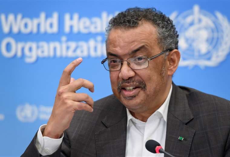 Tedros Adhanom, director general de la OMS, declaró emergencia internacional por el coronavirus. Foto: AFP