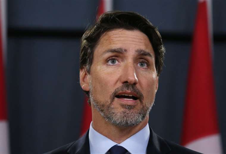 El primer ministro canadiense ofreció una conferencia de prensa al respecto. Foto: AFP