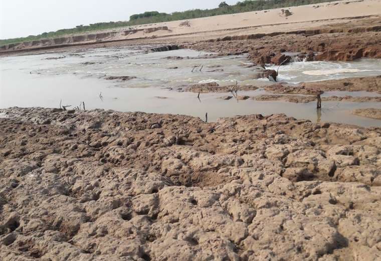 El río Pilcomayo refleja las consecuencias de la deforestación