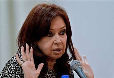 La presidenta del Senado argentino, Cristina Kirchner.