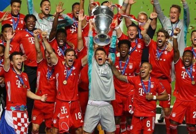 Bayern de Múnich, último campeón de la Champions. Foto: internet