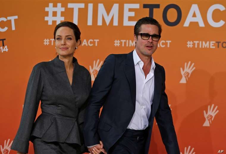 Angelina Jolie y Brad Pitt cuando formaban una de las parejas más famosas de Hollywood
