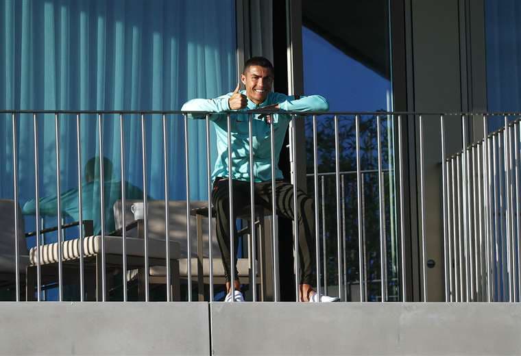 Cristiano Ronaldo dio positivo cuando estuvo concentrado con Portugal. Foto: AFP