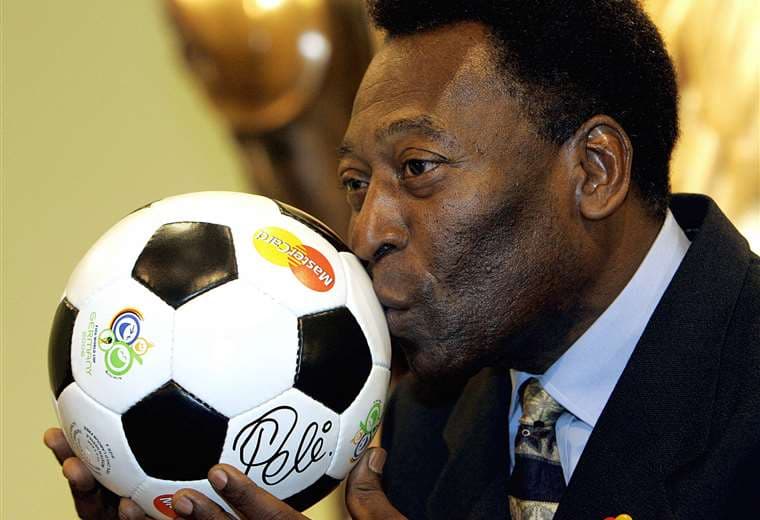 Pelé, tres veces campeón del mundo con Brasil. Foto: AFP
