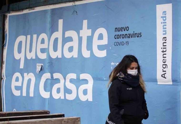 Los mensajes de prevención abundan en Buenos Aires