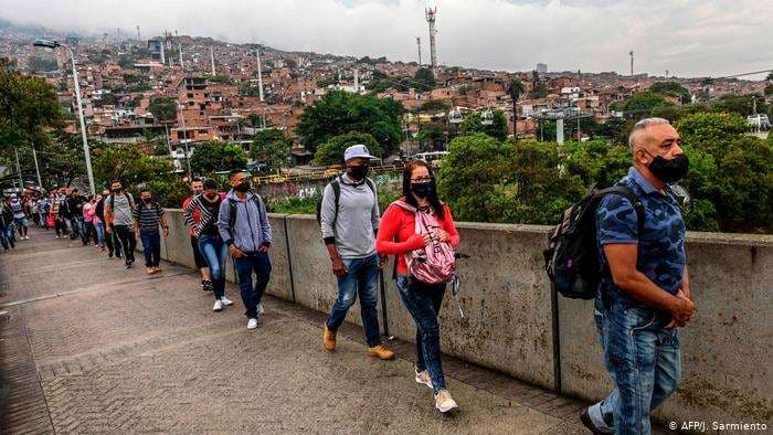 Pandemia deja más de un millón de contagios en Colombia