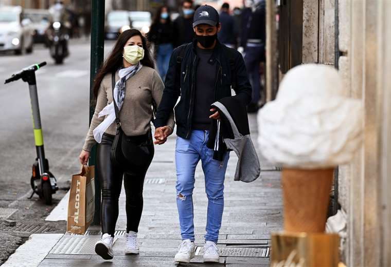 Nuevas restricciones en Italia por el Covid-19/Foto: AFP