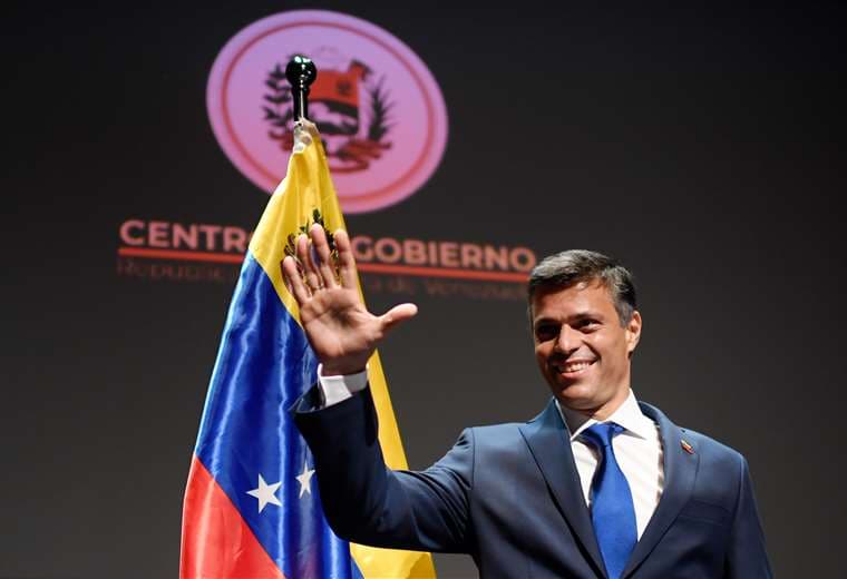 El dirigente venezolano opositor Leopoldo López. Foto AFP
