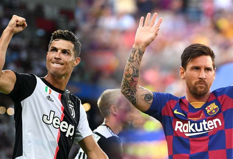 No se podrá ver este miércoles el duelo entre Ronaldo y Messi. Foto: internet