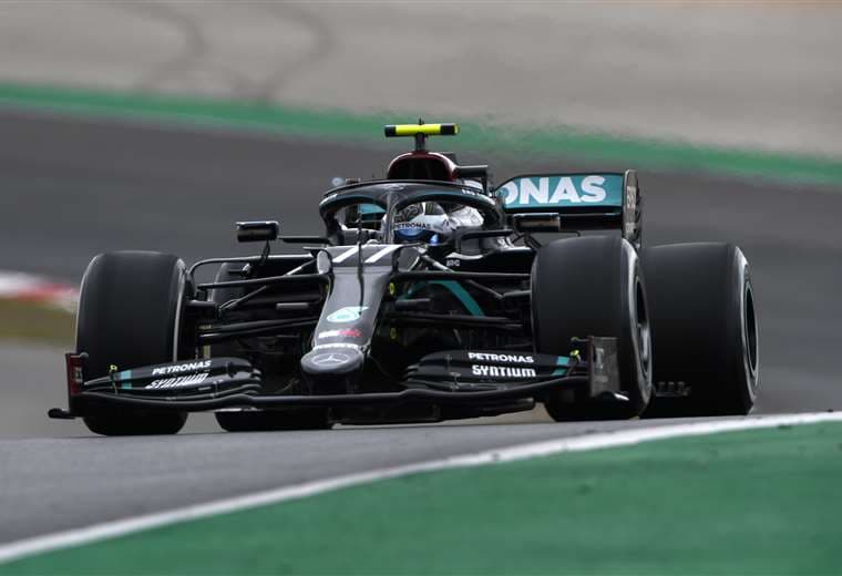 Mercedes puede conseguir su séptimo título este domingo. Foto AFP 