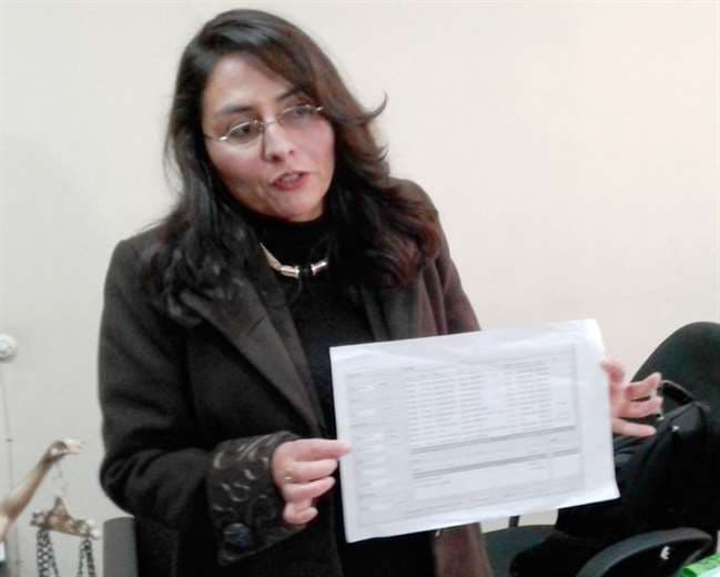 La juez Castro, dijo que se vulneran los derechos del exministro/Foto: Internet