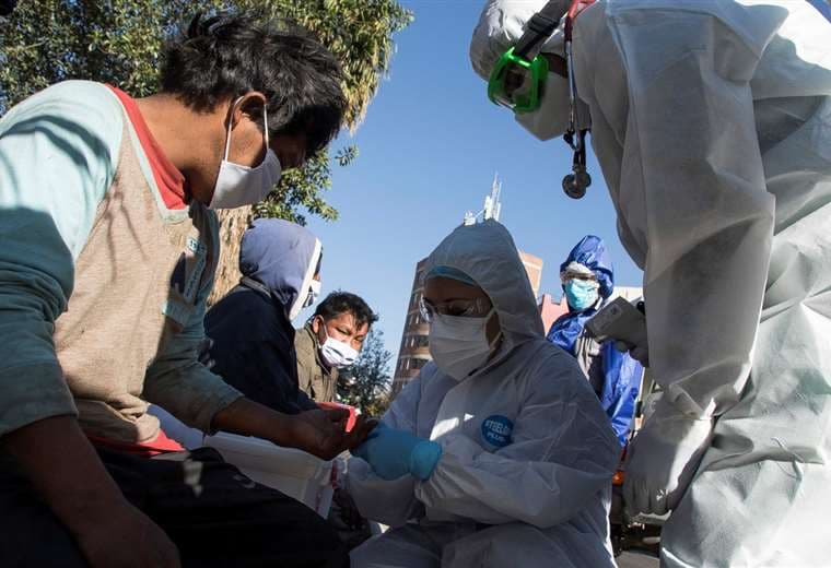 En Bolivia hay 142.664 infectados. Foto: APG