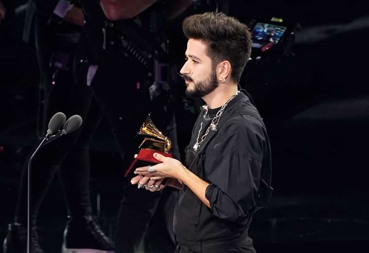 Camilo se llevó un Grammy. La ceremonia se emitió en vivo desde Miami