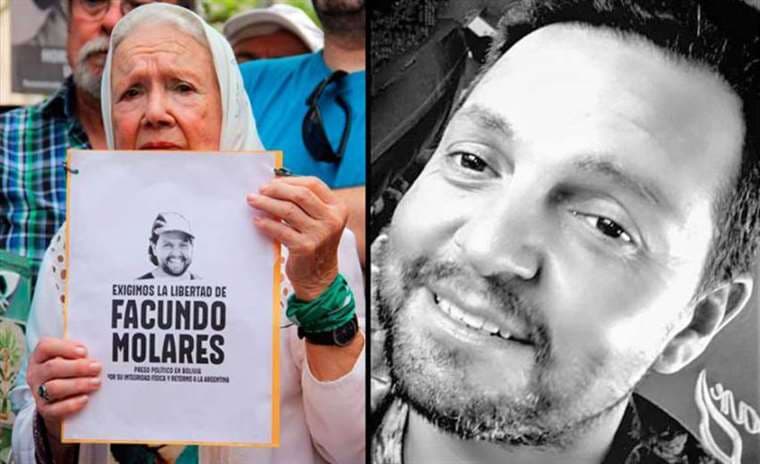Gobierno argentino pide su liberación.