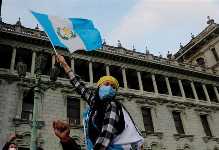 El sábado se efectuaron las protestas más fuertes en la capital guatemalteca