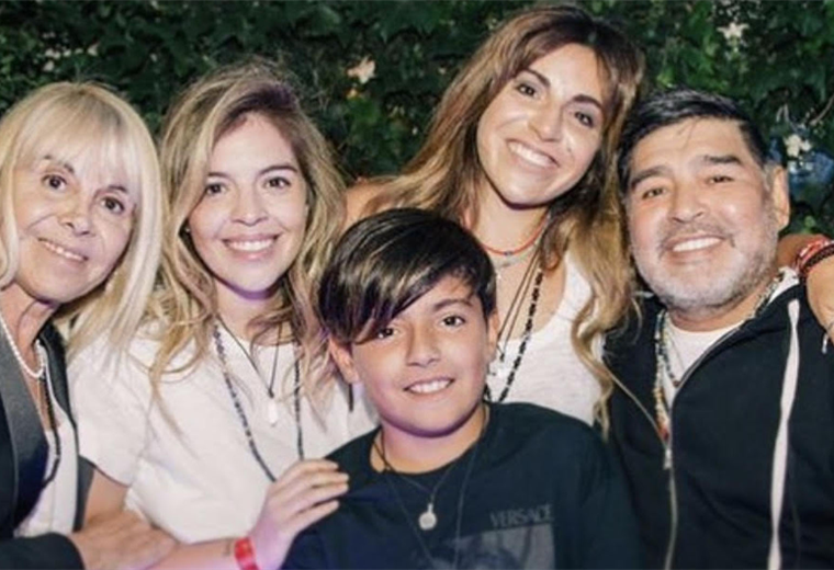 Los hijos de Maradona heredarán millones