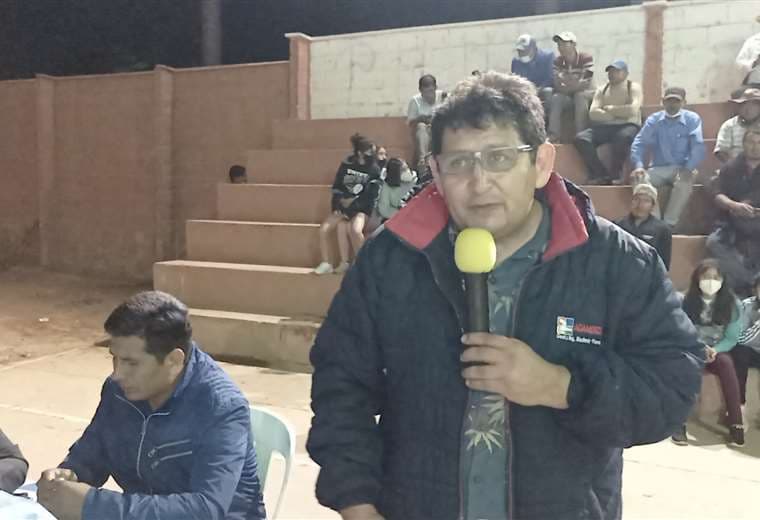 Ricardo Zárate, precandidato chuquisaqueño por el MAS-IPSP.
