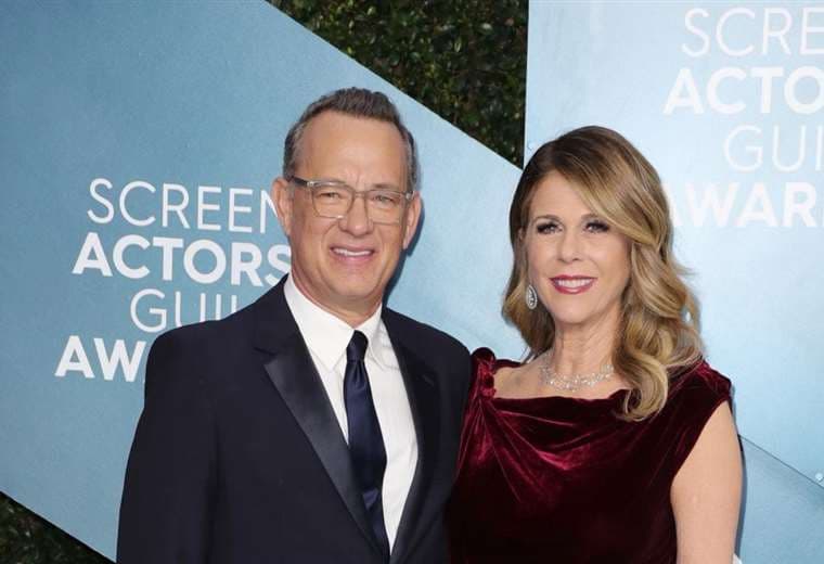 El actor Tom Hanks y su esposa Rita Wilson se contagiaron de Covid 19 en Australia