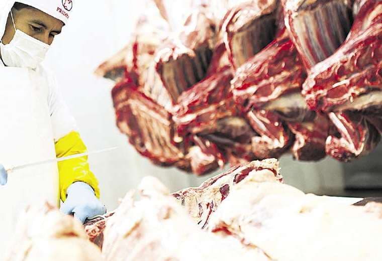 La carne fue uno de los alimentos que más exportó Bolivia/Foto: EL DEBER