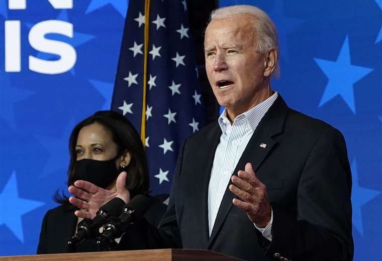 Joe Biden encabeza el conteo. Foto AFP