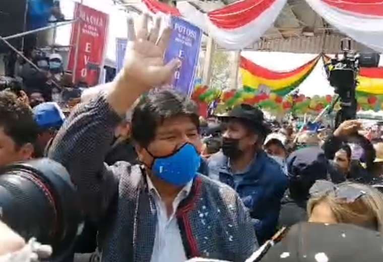 Evo Morales retorna a Bolivia /Foto: ABI