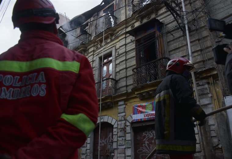 Incendio en una casa de La Paz I APG Noticias.