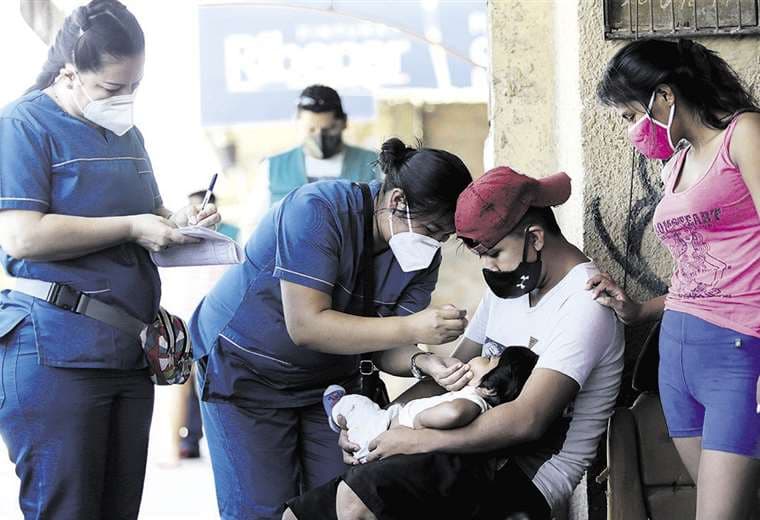vacunación contra el sarampión/Foto: Ricardo Montero
