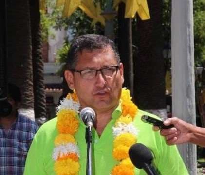Óscar Montes, candidato a gobernador de Tarija