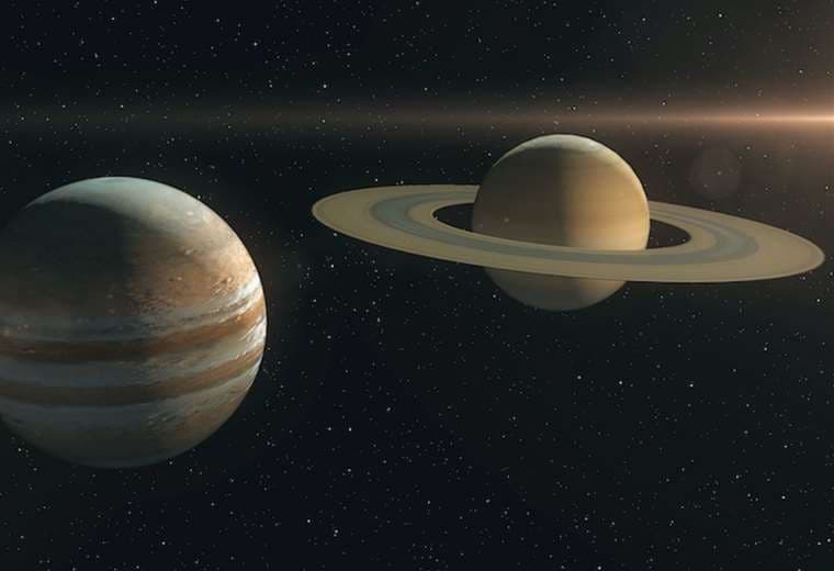 La Gran Conjunción: el encuentro entre Júpiter y Saturno en la esfera celeste será este lunes