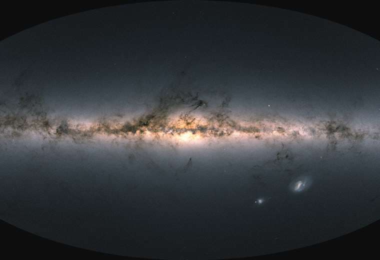 Imágenes tomadas del Espacio por telescopio Gaia /Foto: AFP