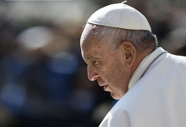 El sumo pontífice tiene 84 años. Foto: AFP