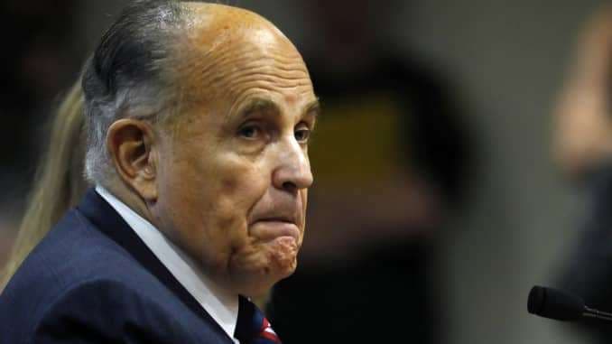 El exalcalde de Nueva York, Rudy Giuliani