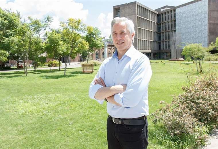 Álvaro García Linera en la Universidad Nacional de San Martín de Argentina