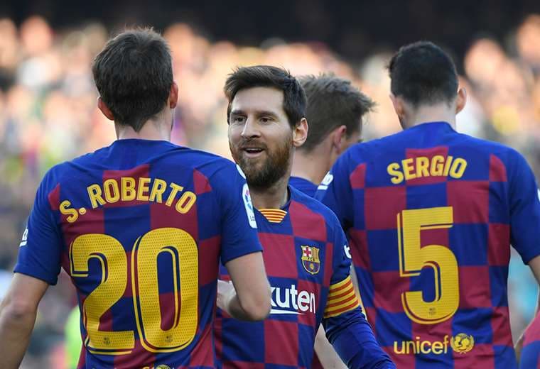 Lionel Messi es el jugador más exitoso en la historia del Barcelona. Foto. AFP 