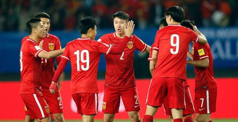 La selección de China jugará dos partidos fuera de su territorio en las eliminatorias para Catar-2022. Foto. Internet 